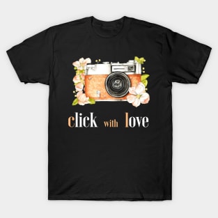 Click it with love T-Shirt